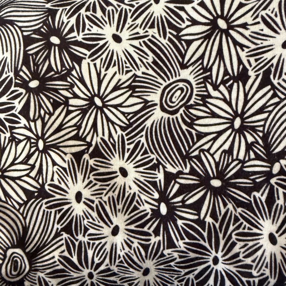 NWT ZEROXPOSURE Floral Racerback Tank Swim Dress - Blue & White - Size XL - Picture 4 of 4